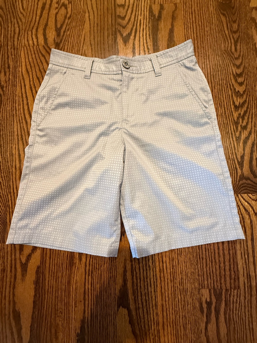 Boy’s Light gray Patterned Shorts